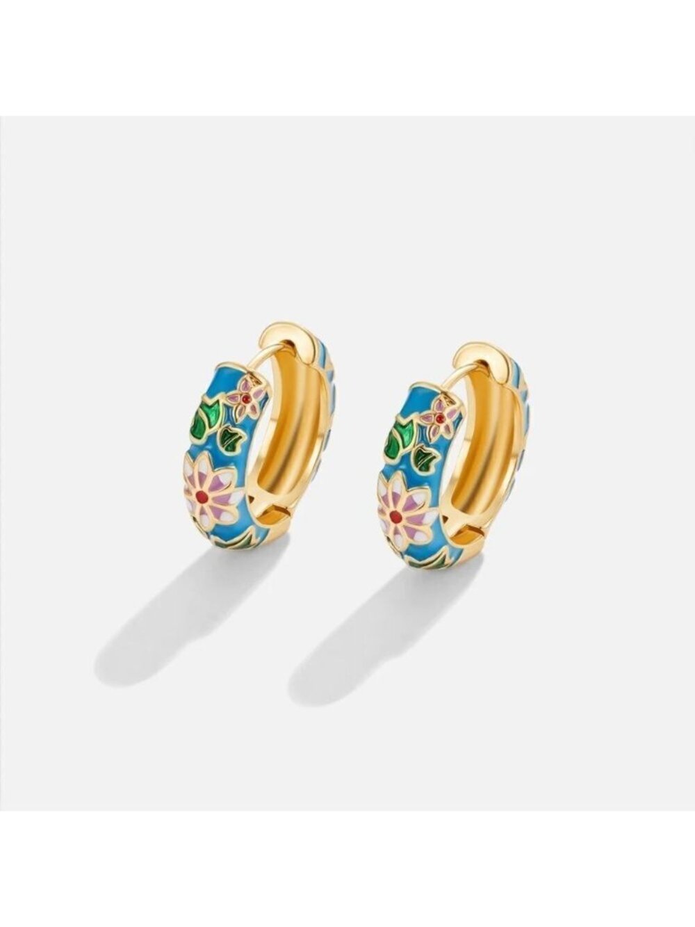 Boho  hoop earrings  M158